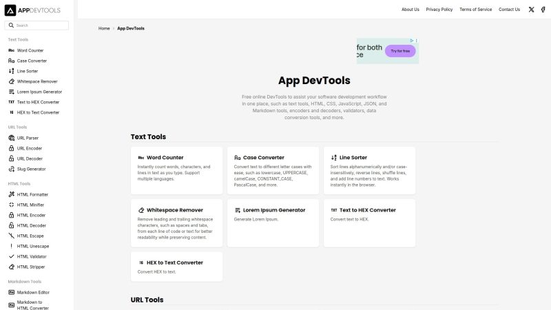 App DevTools – 开发者工具集合与在线编程实用应用 - 超应用-超应用