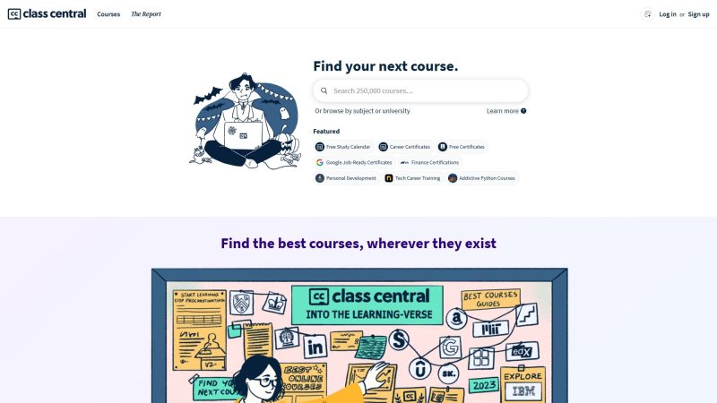 Class Central – 汇总全球在线课程与学员评价的课程目录站 - 超应用-超应用
