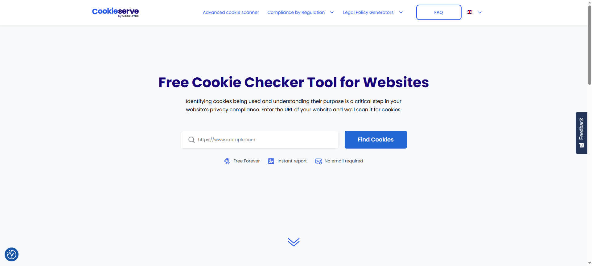 CookieServe – 网站 Cookie 免费检测与合规检查工具