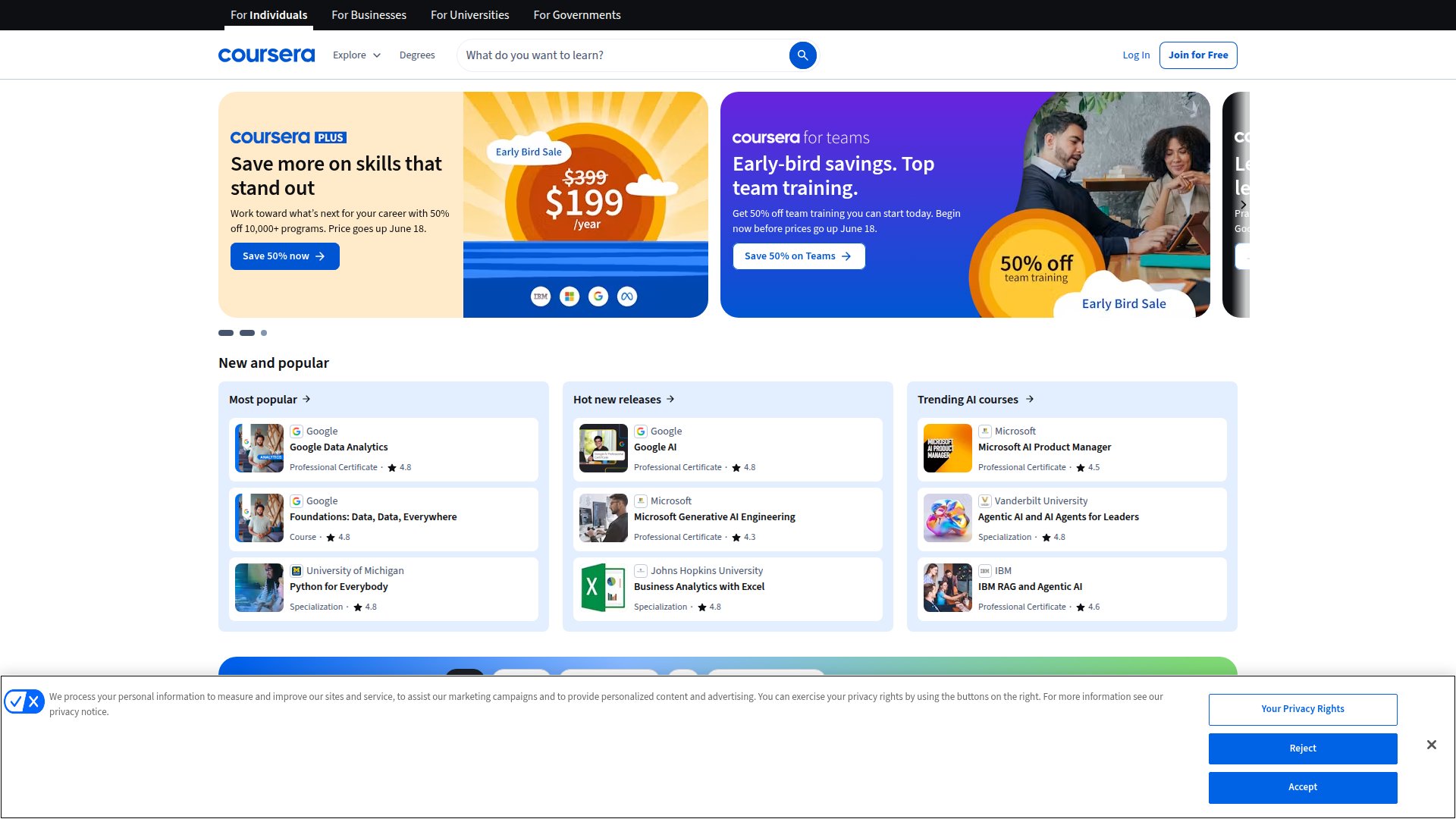 Coursera – 适合所有人的免费学习工具