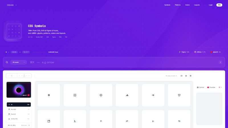 Css.gg – 纯代码绘制的开源 CSS 图标库 - 超应用-超应用