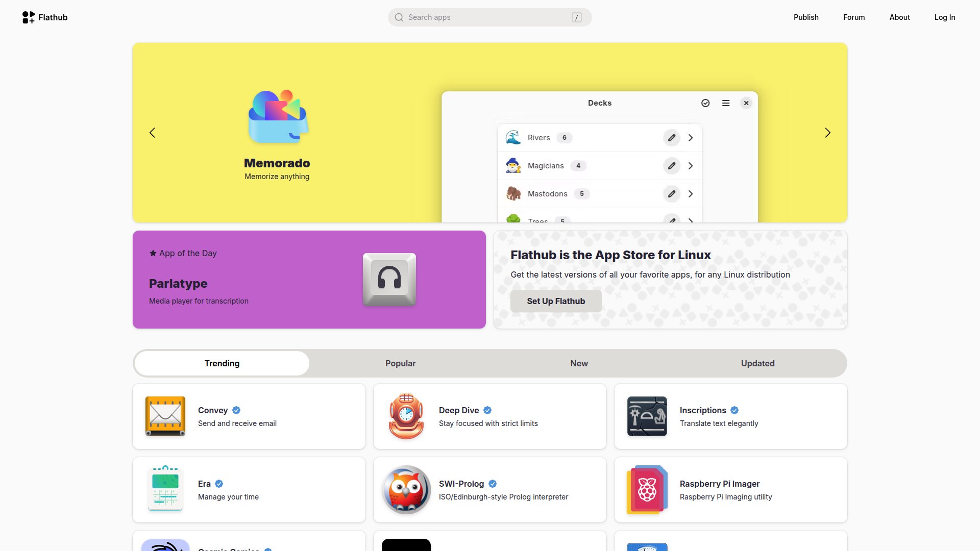Flathub – Linux 应用商店与 Flatpak 应用仓库