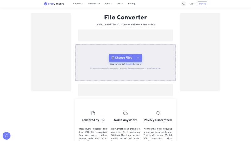 FreeConvert – 在线文件格式转换工具-超应用