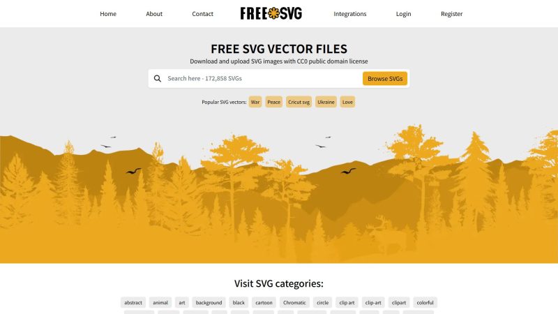 FreeSVG – CC0 公共领域矢量剪影图库 - 超应用-超应用