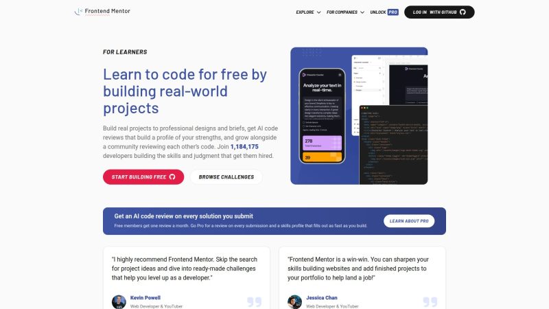 Frontend Mentor – 真实项目驱动的免费前端编程学习社区 - 超应用-超应用