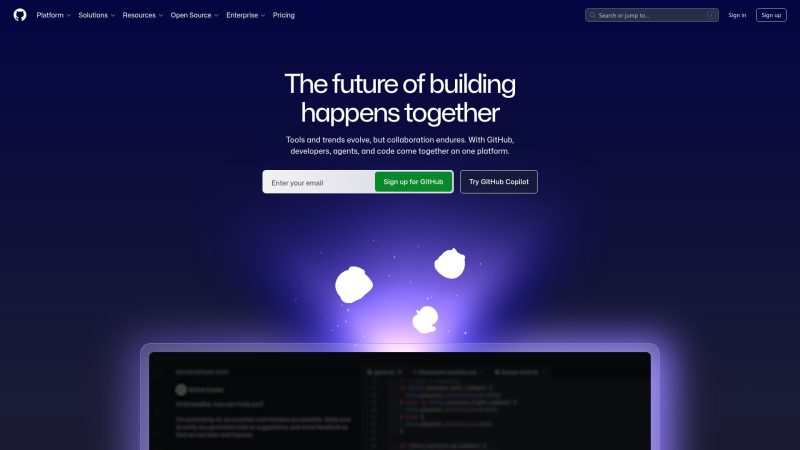 GitHub – AI 代码托管与开发者协作平台 - 超应用-超应用