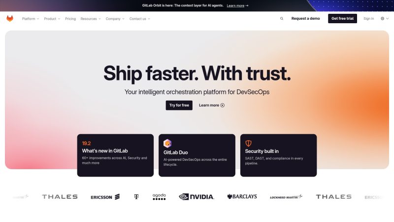 GitLab – 集成代码托管与 AI 加持的一站式 DevSecOps 工具 - 超应用-超应用