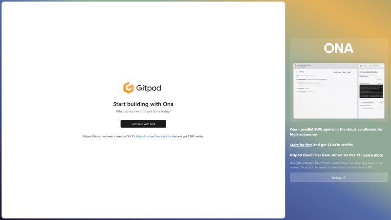 Gitpod – 云端 AI 编程代理与开发环境工具 - 超应用-超应用