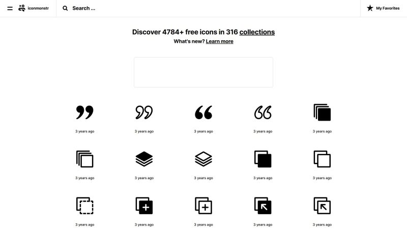 Iconmonstr – 4784+ 免费可商用极简图标合集 - 超应用-超应用