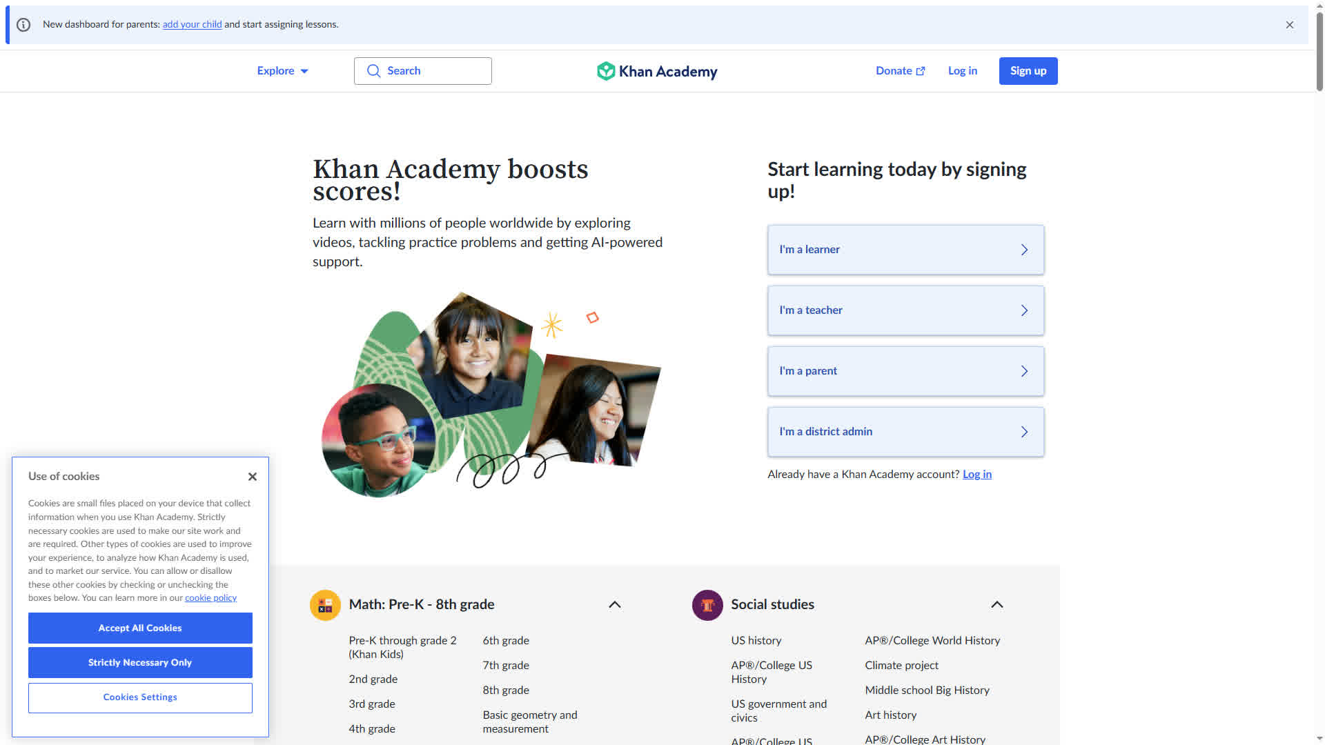 Khan Academy – 免费在线教育平台