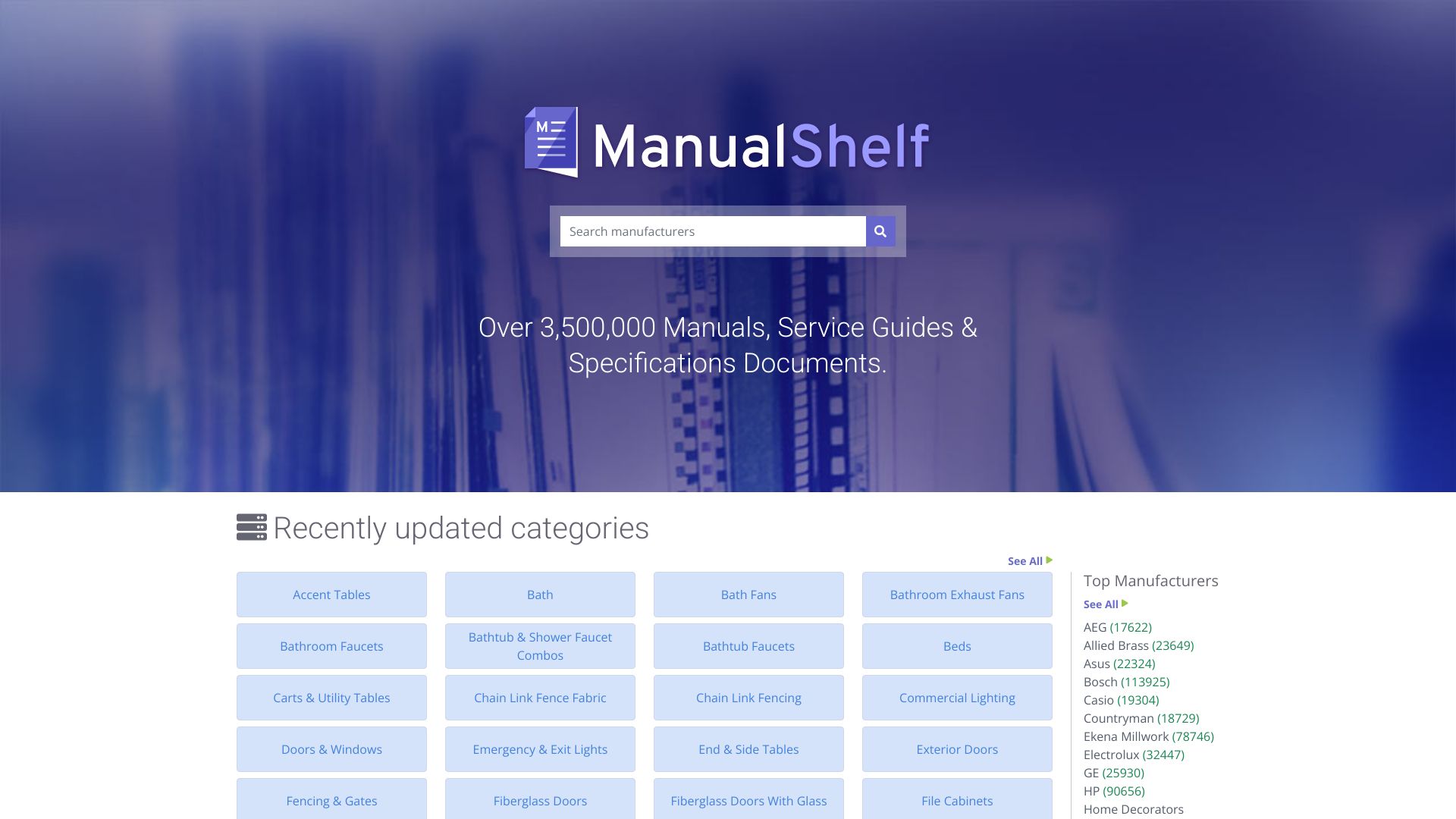 ManualShelf - 产品手册共享与管理平台 1 ManualShelf
