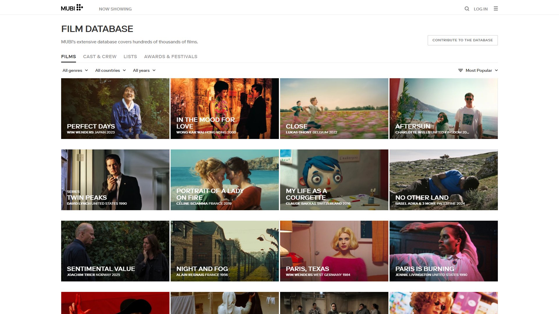 MUBI – 每日手工策展艺术电影的流媒体与影迷社区