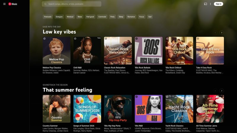 YouTube Music – Google官方音乐流媒体与个性化推荐服务 - 超应用-超应用