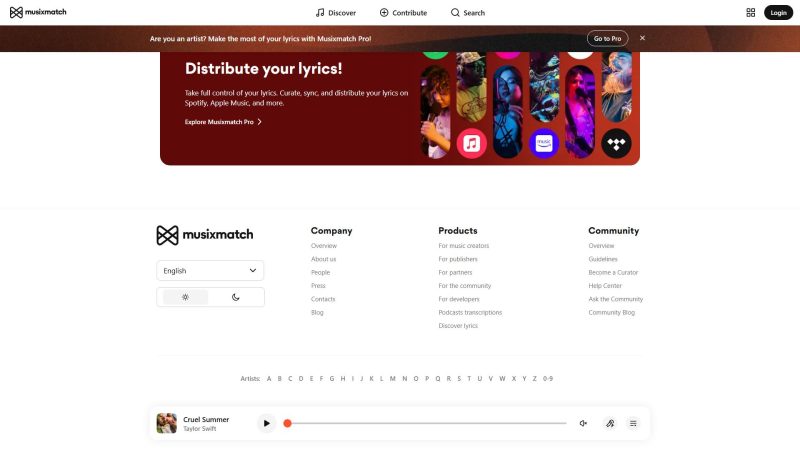 Musixmatch – 全球歌词库与多语种同步显示工具 - 超应用-超应用
