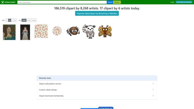 Openclipart – 公有领域 SVG 剪贴画库,下载免署名可商用 - 超应用-超应用