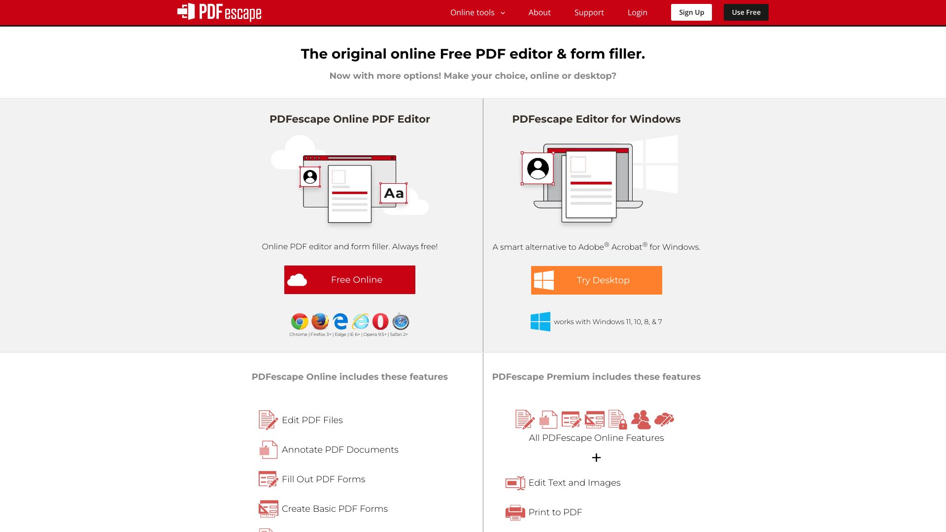 PDFescape – 免费在线PDF编辑器-超应用