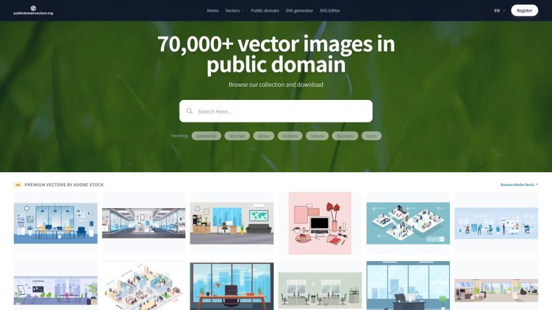 Public Domain Vectors – 免署名可商用的公共领域矢量素材库 - 超应用-超应用