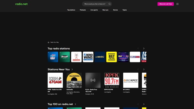 Radio – 全球网络电台与播客的在线收听目录-超应用