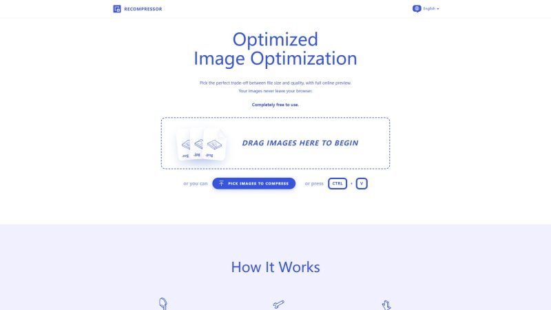 Recompressor – 浏览器内对比体积与画质的免费图片压缩工具 - 超应用-超应用