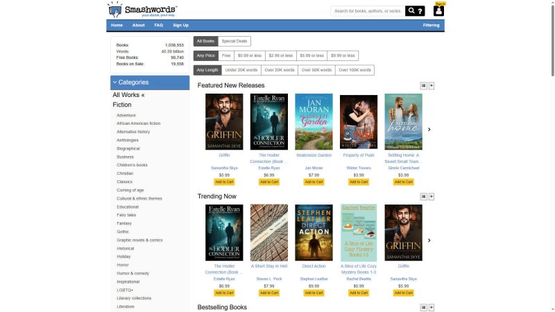 Smashwords – 大型自出版电子书平台，海量免费与付费电子书 - 超应用-超应用
