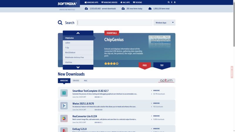 Softpedia – 免费软件下载库 - 超应用-超应用