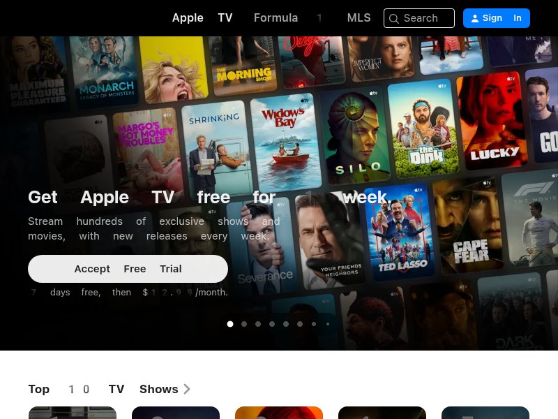 Apple TV+ – 苹果原创影视流媒体服务